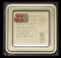 AMD K6-2 366MHz Chip